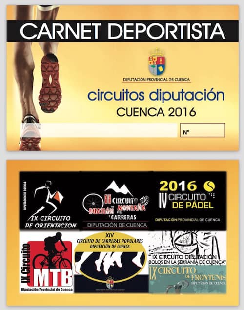 000carnet deportista 2016 500