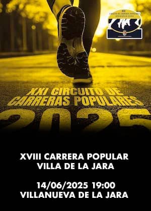 Cartel circuito carreras diputacion 2025 600