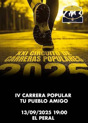 Cartel circuito carreras diputacion 2025 600