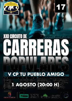 Cartel circuito carreras diputacion 2025 600
