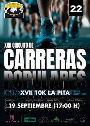 Cartel circuito carreras diputacion 2025 600