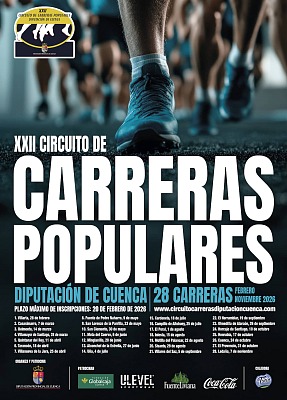 Cartel circuito carreras diputacion 2026 1280